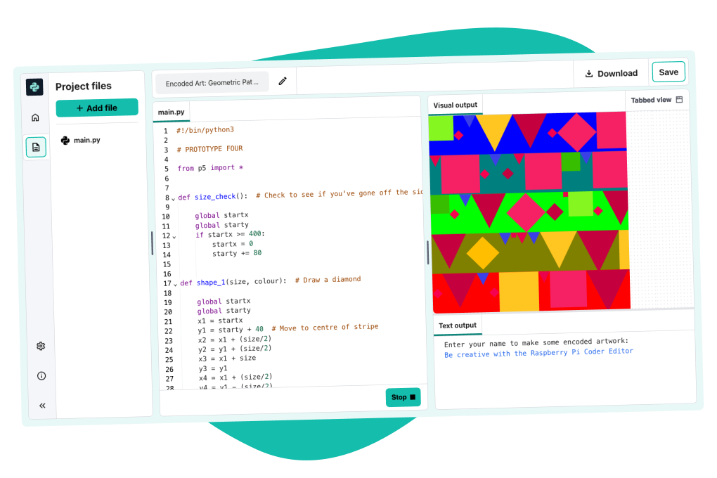 Code Editor | Raspberry Pi